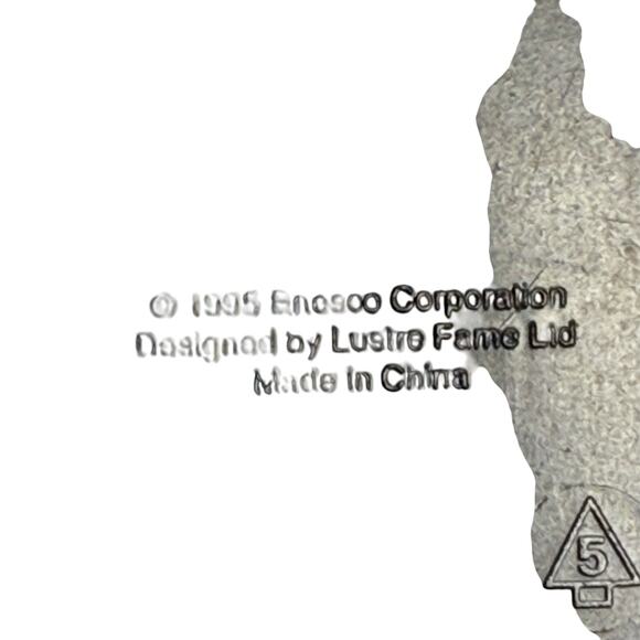 1995 Enesco Santa’s Speedway Ornament Santa Racing Car NASCAR Christmas - Picture 5 of 8